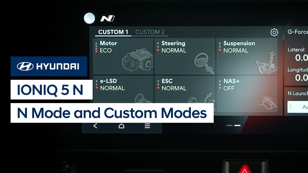 N and Custom Modes | IONIQ 5 N | Hyundai