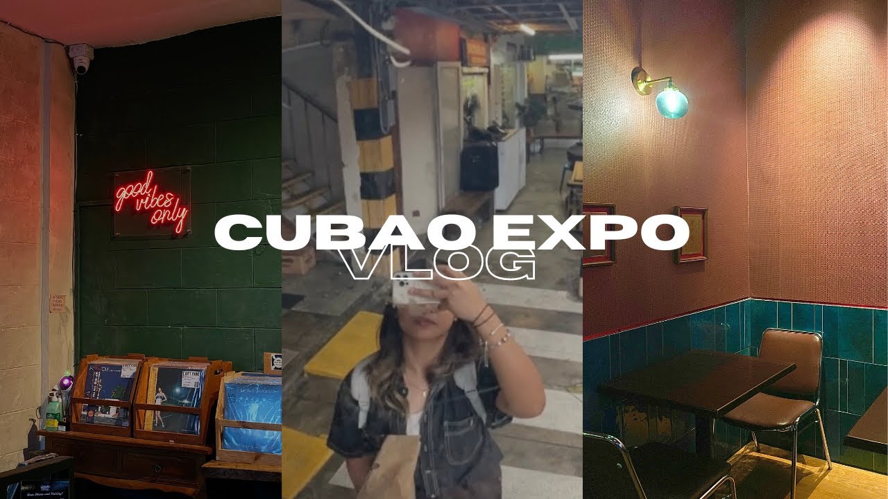 cubao expo vlog: where to go, cafes in qc, commute guide