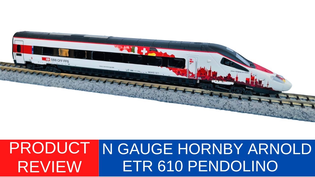 PART 8 Swiss N Gauge Spur N HN2042 Hornby Arnold ETR610 Review Modelling The Railways of Switzerland