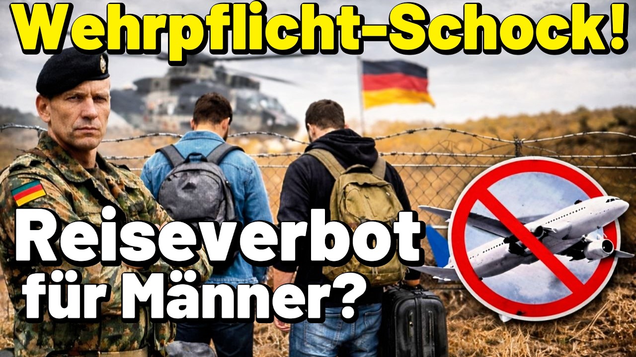 Ausreise f&uuml;r M&auml;nner nur mit Genehmigung der Bundeswehr? 😱 Interviews zum neuen Wehrpflichtgesetz