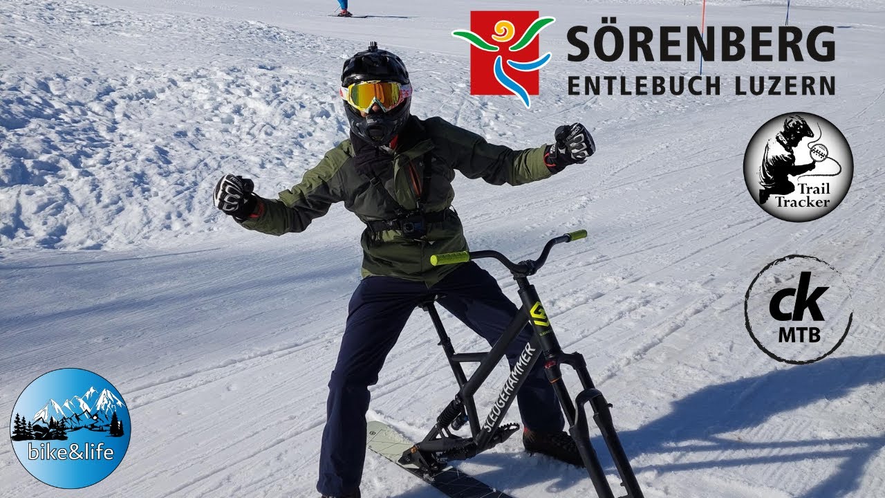 Skibike /First Time / Verletzung