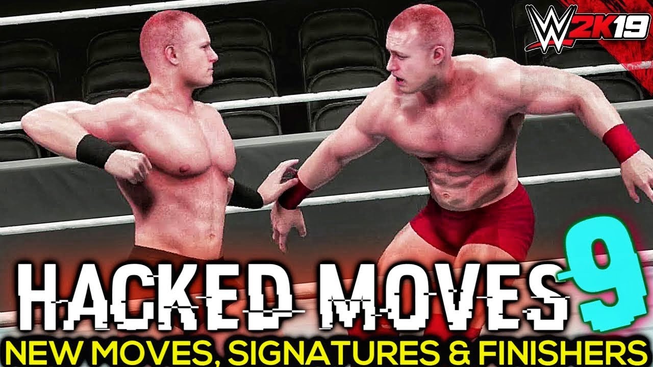 WWE 2K19 Hacked Moves Pack 9 | New Moves, Hidden Finishers, Signatures | Road to WWE 2k20