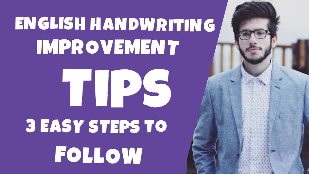 Handwriting improvement tips (ENGLISH)