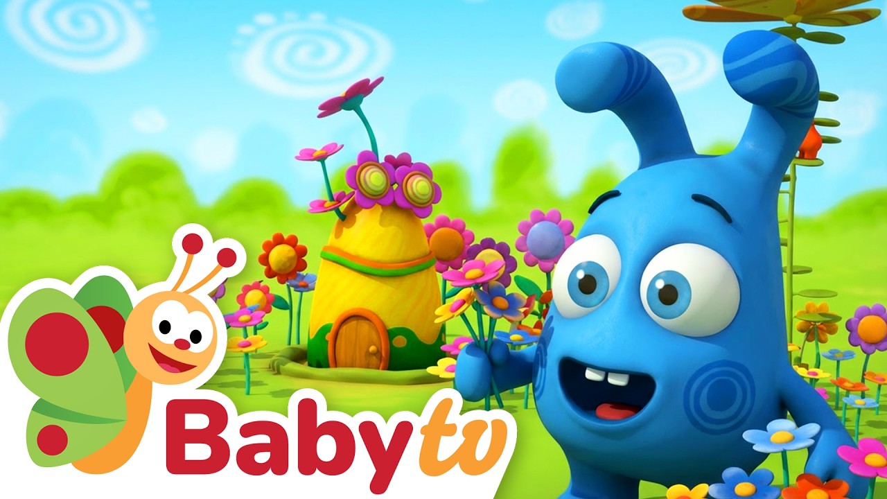 Happy Garden Friends | Planting Flowers & Watching Them Grow | BabyTV