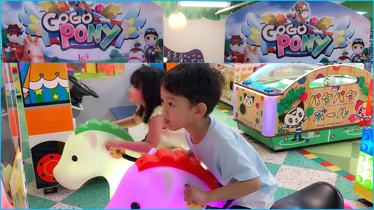 【GOGO PONY跑跑小馬雙人競賽】滾哥滾妹雙人賽馬競賽 比比看誰跑得比較快 遊戲機 電動   【滾哥滾妹的遊樂世界】