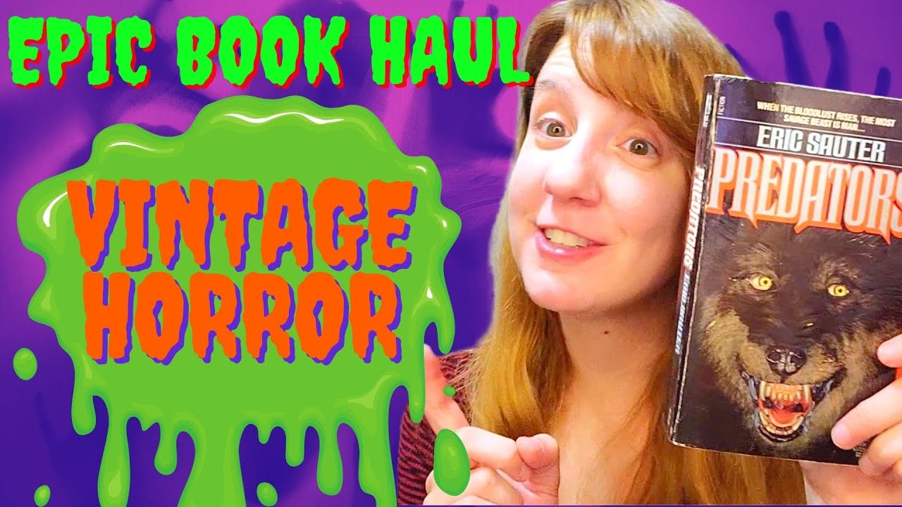 Epic Vintage Horror Book Haul | Lots of Zebra & Paperbacks from Hell Titles