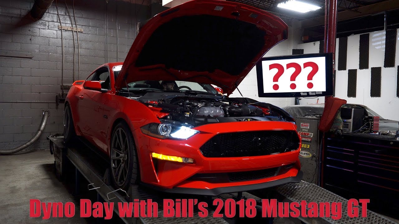 Bill&rsquo;s 2018 Mustang Makes Power on the Dyno