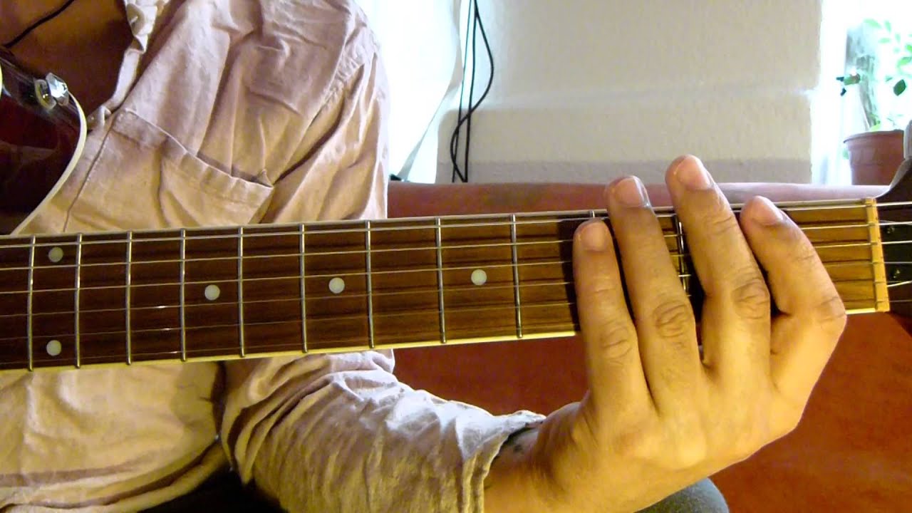 The axe band - Lukna Deu malai Guitar lesson