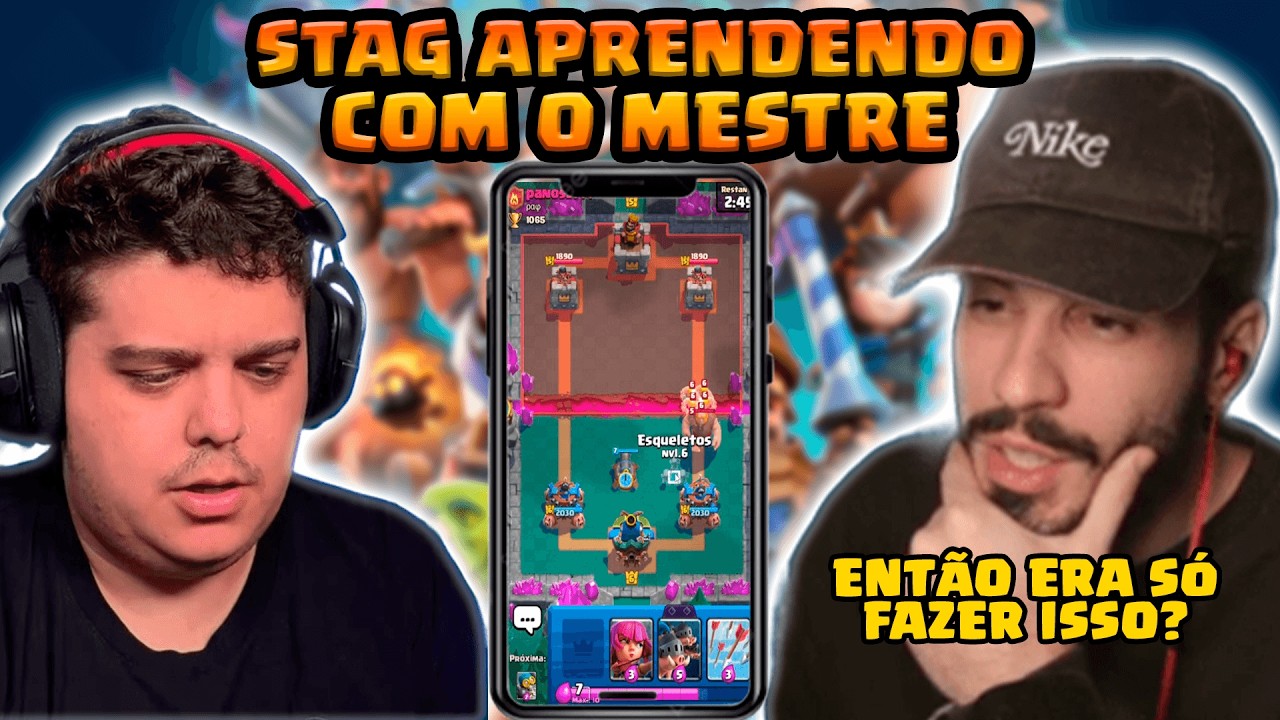 ARTUBE CLASH TRANSFORMOU STAG EM UM JOGADOR DE VERDADE! 🔥👑