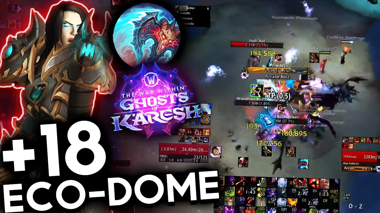 Eco-Dome +18 | Deathbringer Blood DK | TWW SEASON 3 M+