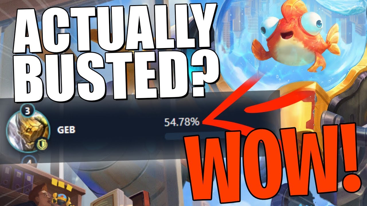 GEB IS ACTUALLY BUSTED RIGHT NOW?!