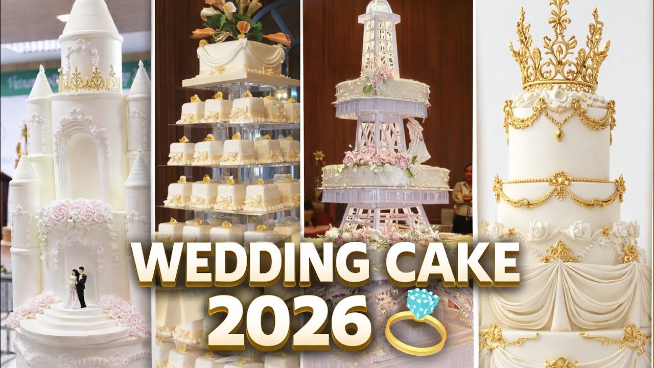 BEAUTIFUL WEDDING CAKE DESIGNS TRENDING IN 2026 💍🎂EP:86