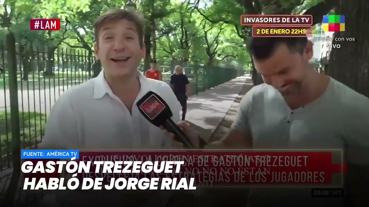 Gast&oacute;n Trezeguet habl&oacute; de Jorge Rial - Minuto Argentina