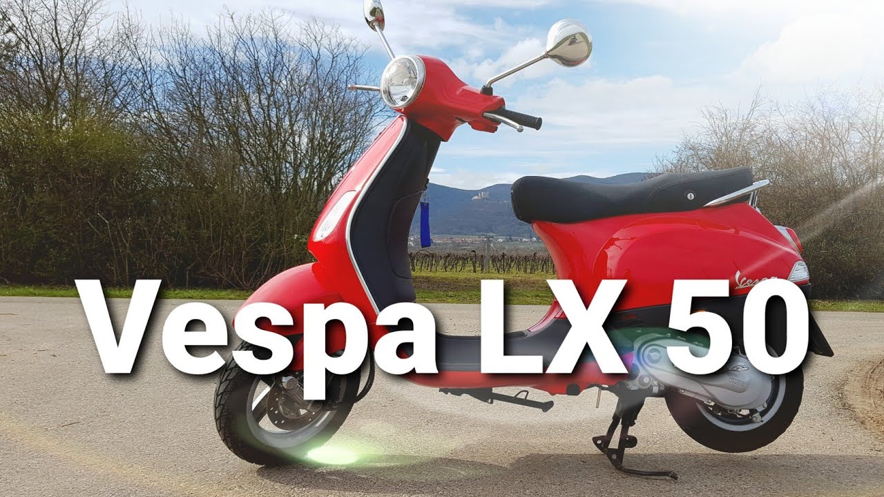 Обзор Vespa LX 50. Лучший мопед. Роллер.