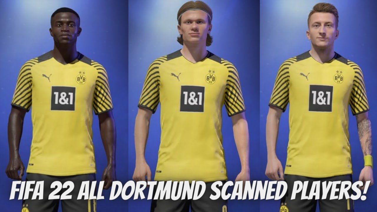 FIFA 22 | Bundesliga | All Borussia Dortmund players with Real face!