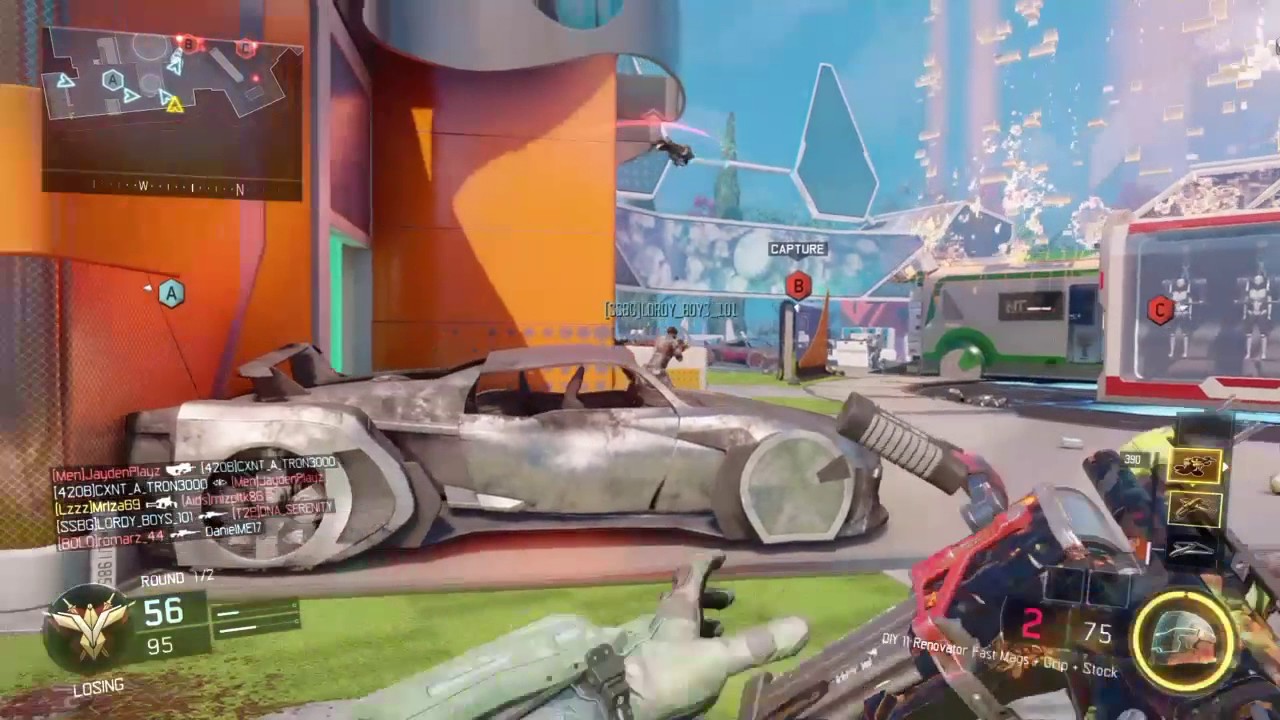 BO3 Nail Gun is The Most OP Gun!! BO3 DIY 11 RENOVATOR DLC Weapon Gameplay