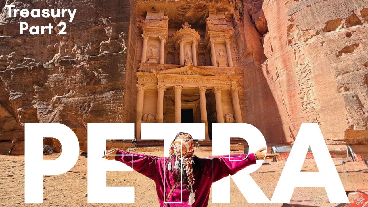 “The Treasury” PETRA | JORDAN | Part 2 | Wonder of the world | Mars on earth | Full tour
