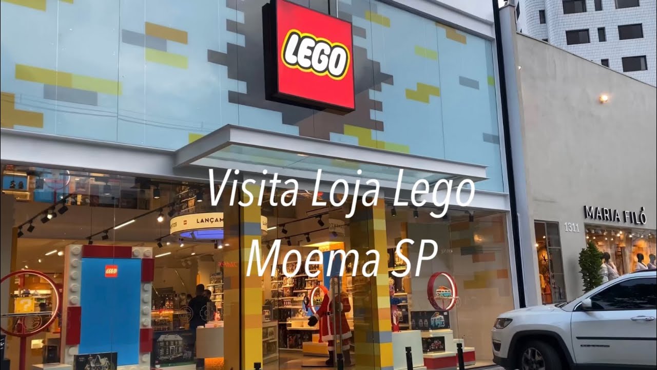 VISITA LOJA LEGO MOEMA SP