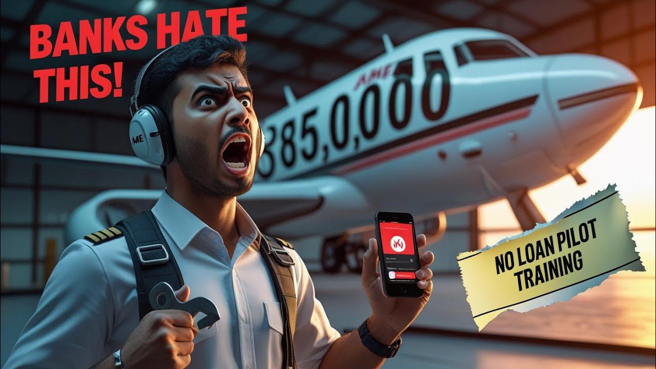 How I’ll Earn ₹85 Lakhs for Pilot Training (No Loans!)#pilot