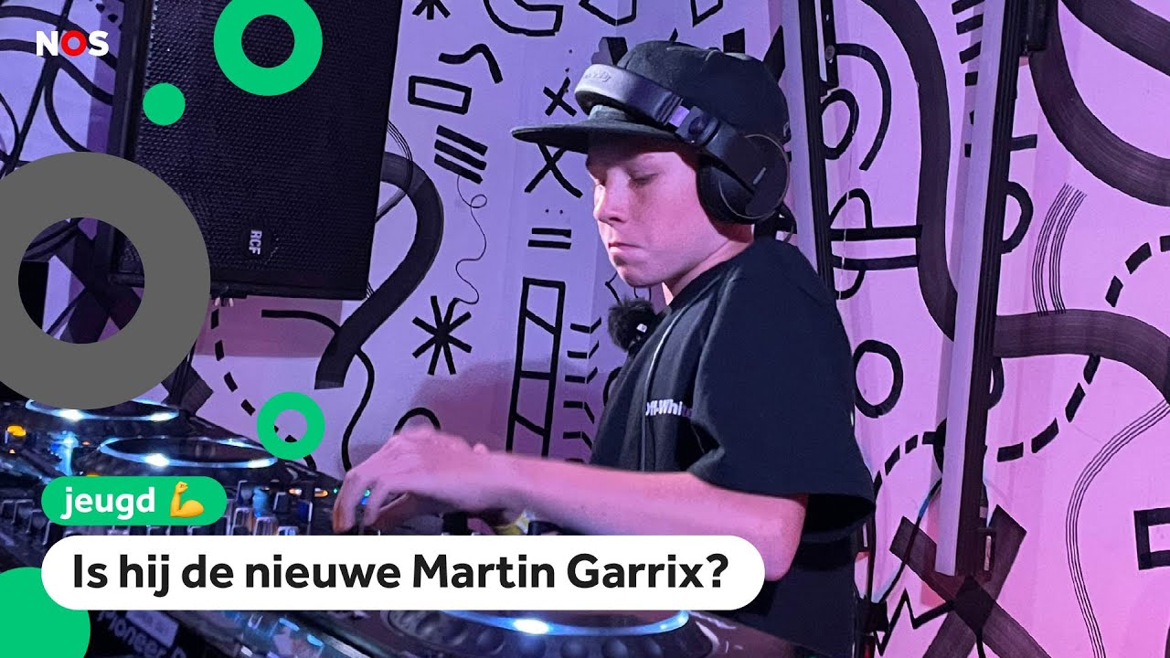 Met zijn keiharde jumpstyle-muziek staat dj Jayden (13) in de finale