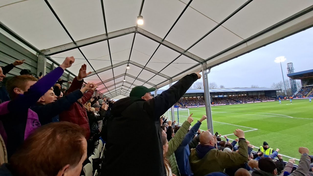 Wigan Fans away vs Stockport! | TWO RED CARDS AGAIN! 🤣🟥