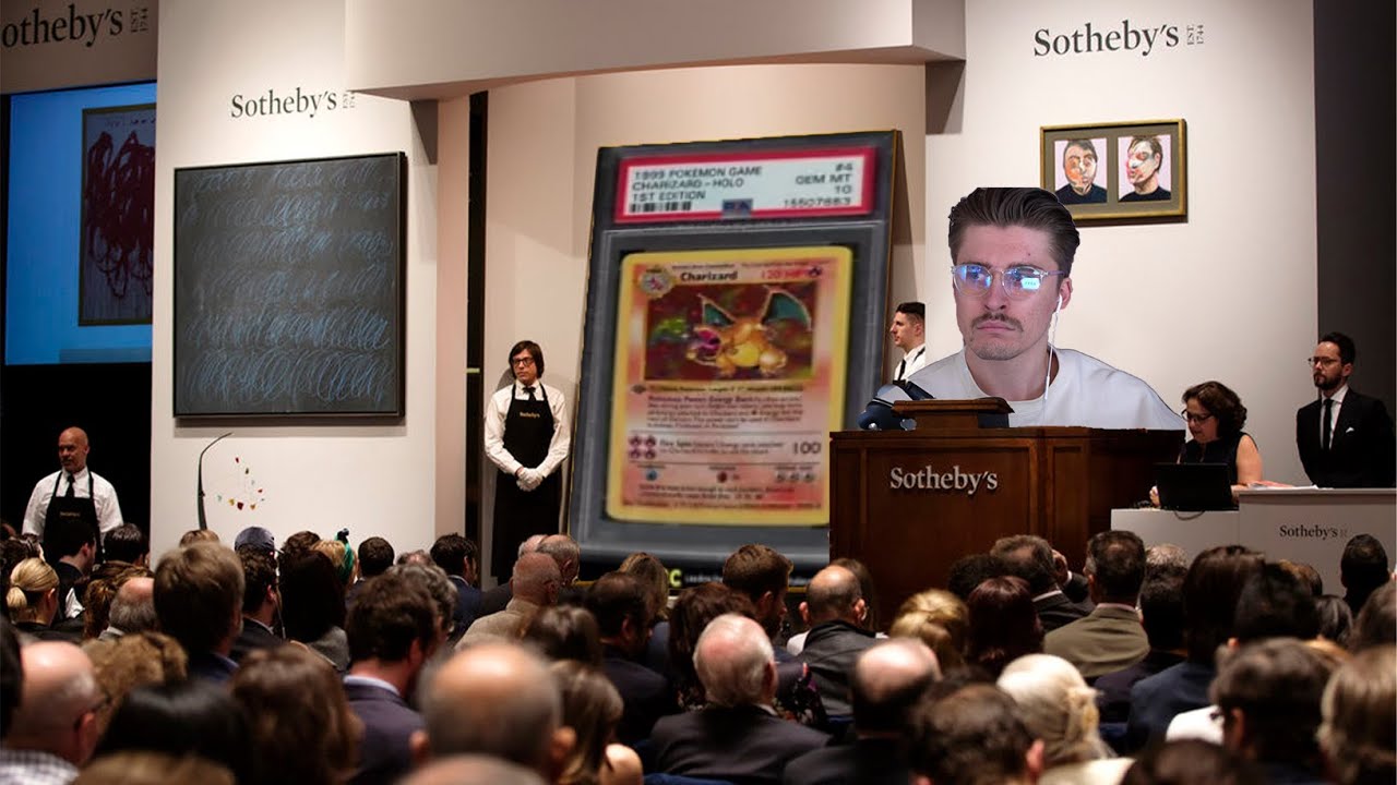 Ludwig watches the Pokemon auctions