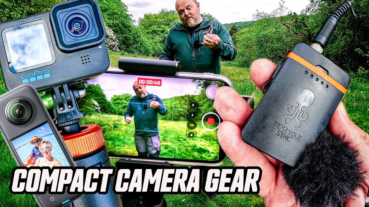 Here's how I film my YOUTUBE videos outdoors with compact camera equipment