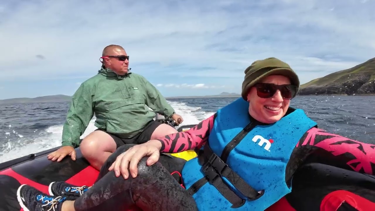 Abersoch first boat outing