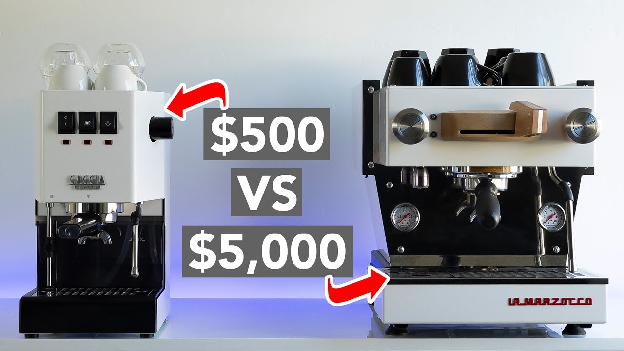 SIDE BY SIDE - $500 Gaggia Classic Vs. $5,000 Linea Mini