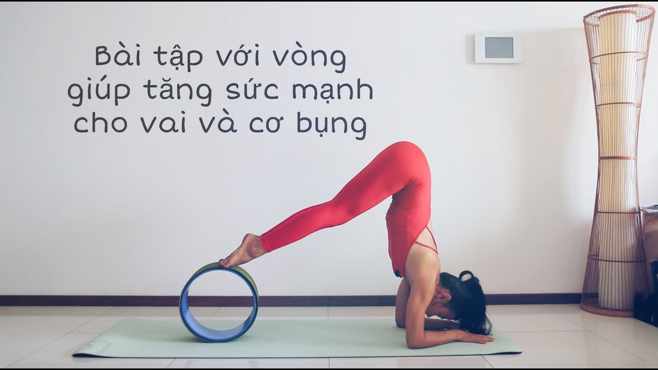 Strong core with wheel | Bài tập với vòng giúp tăng sức mạnh cho vai và cơ bụng | Nhu Grado