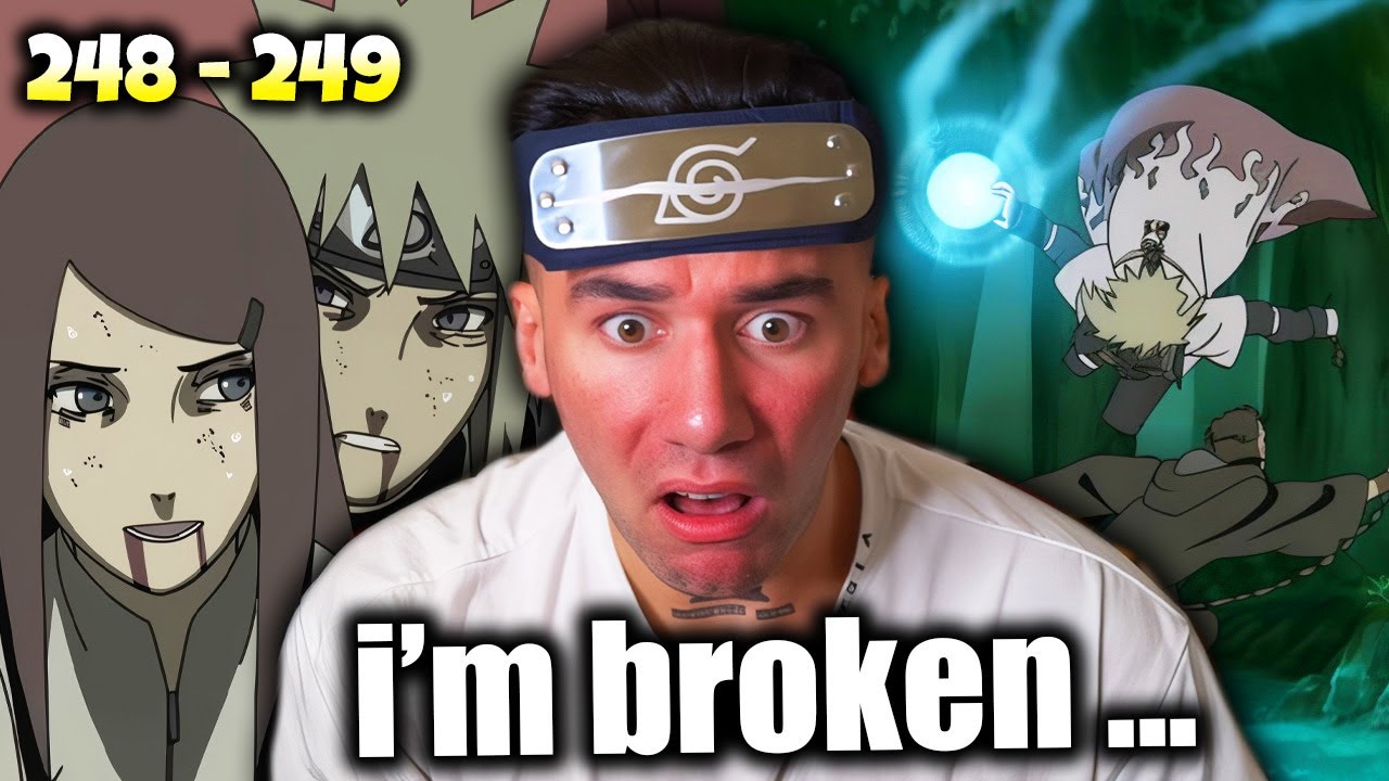Minato and Kushina Death.. Naruto Shippuden Reaction: Ep 248 - 249