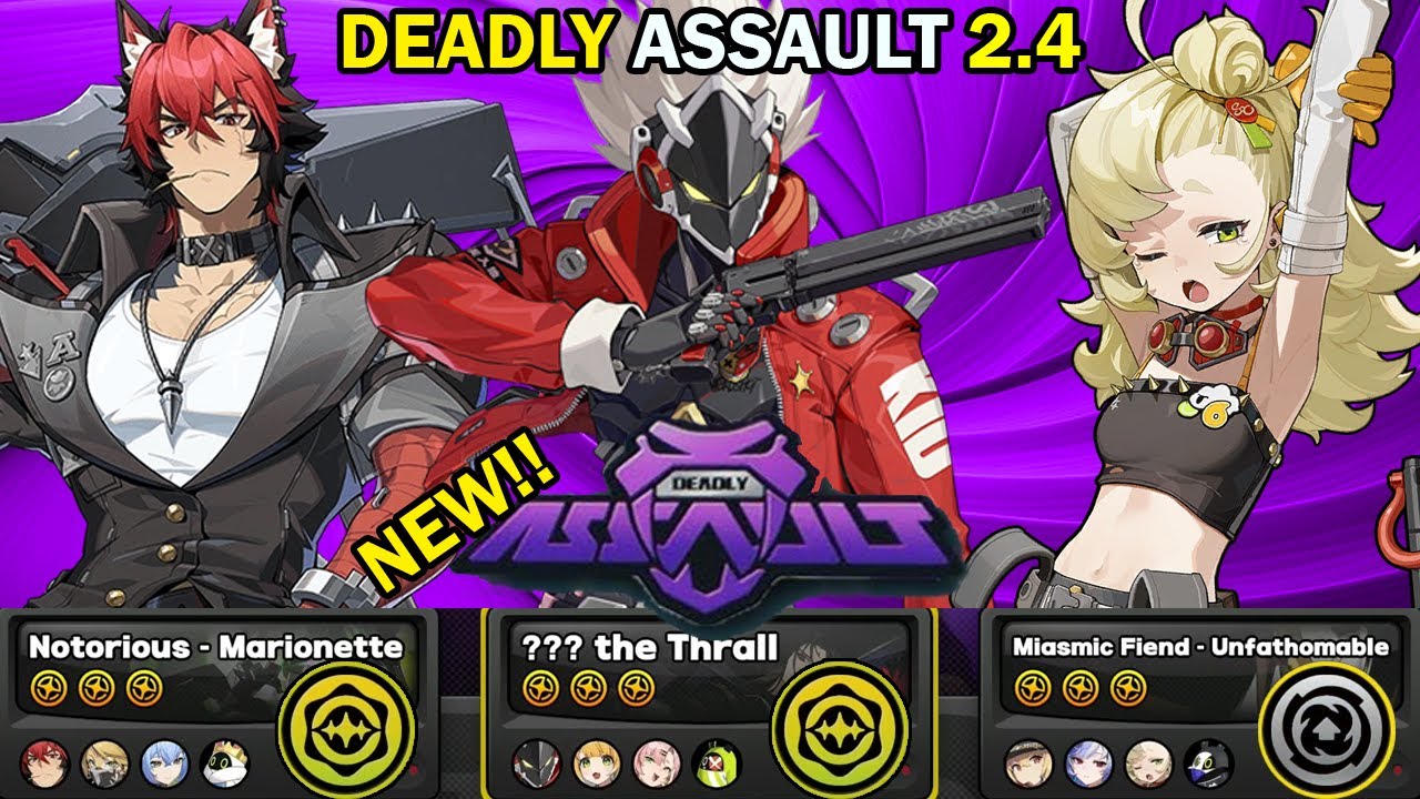 NEW Deadly Assault! | Manato, Billy & Piper! | 9 Star Clear | Zenless Zone Zero ZZZ 2.4【ゼンゼロ】