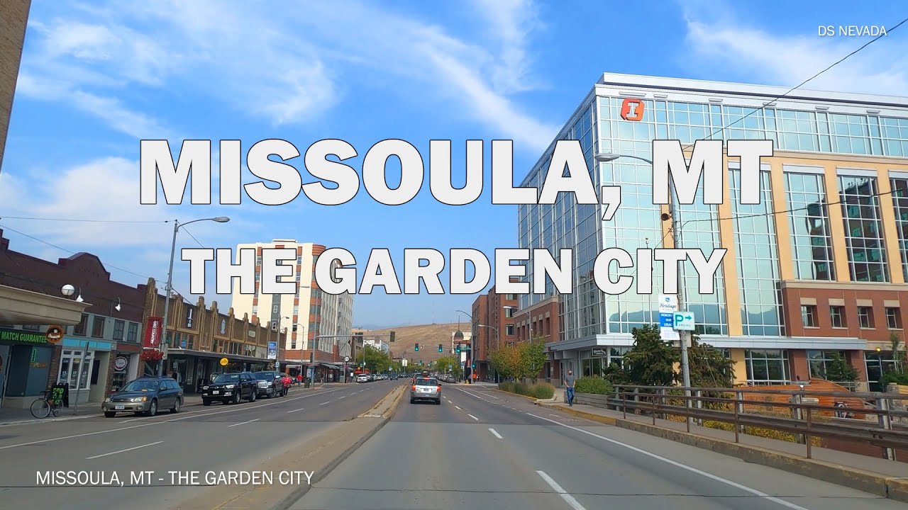 Missoula, MT - Driving Tour 4K