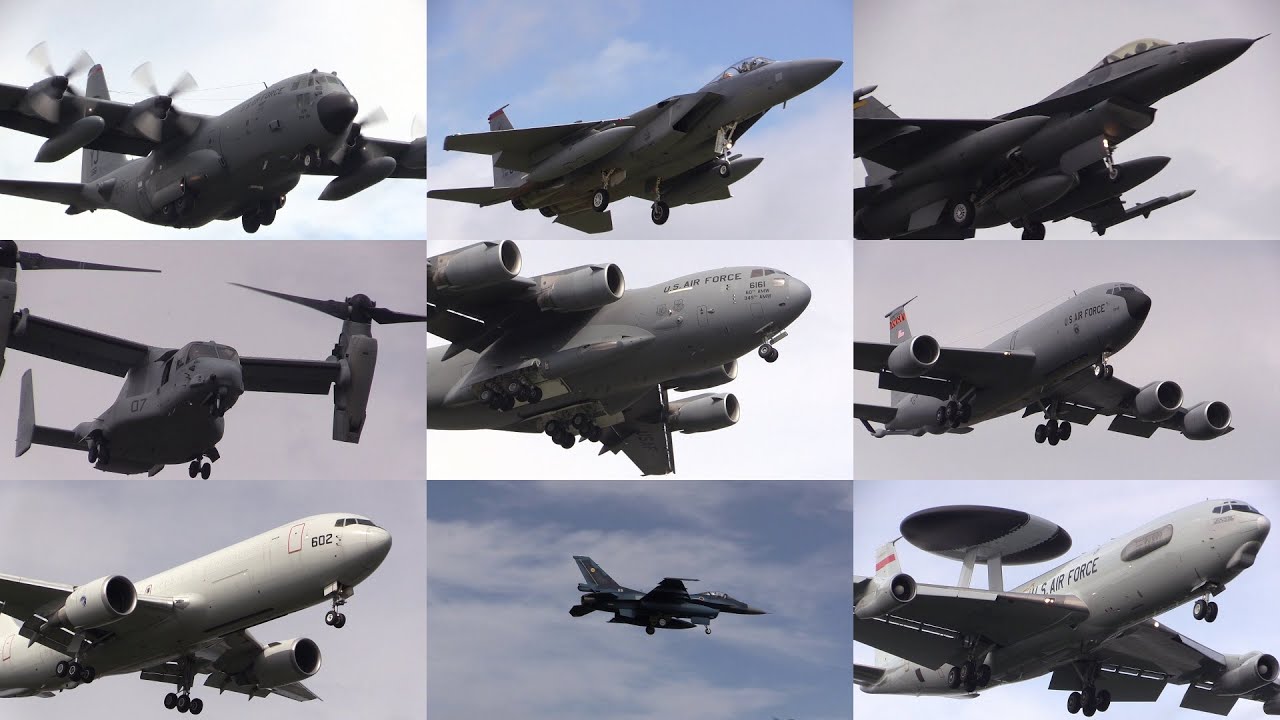 14/09/05 横田基地日米友好祭2014前日 外来機フライイン Various Aircraft Fly-in at Yokota AB for Friendship Festival