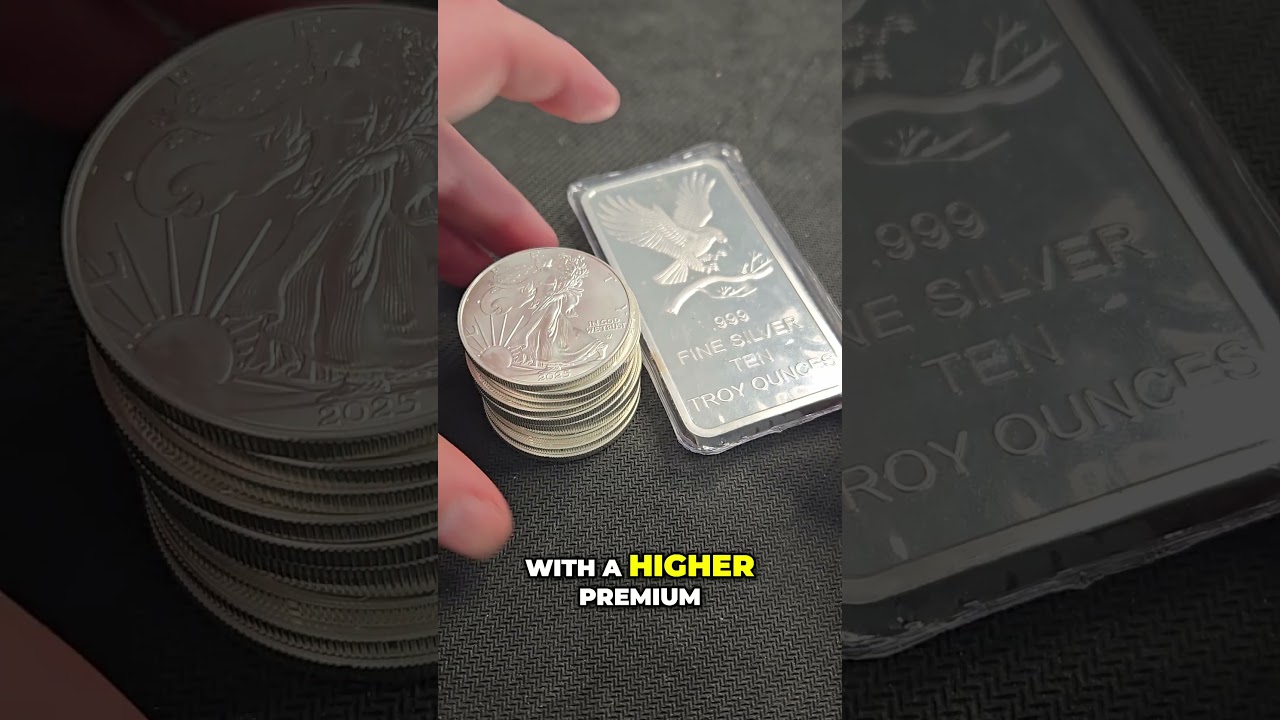 Silver Stacking Strategy: Bars vs. Coins! 🏆💰