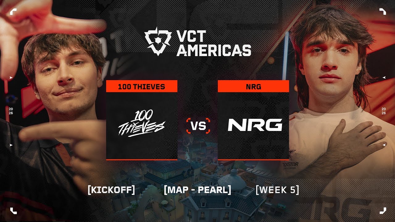 100T vs. NRG - VCT Americas Kickoff - W5D2 - Map 1