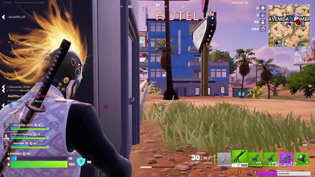 FORTNITE UN RATO