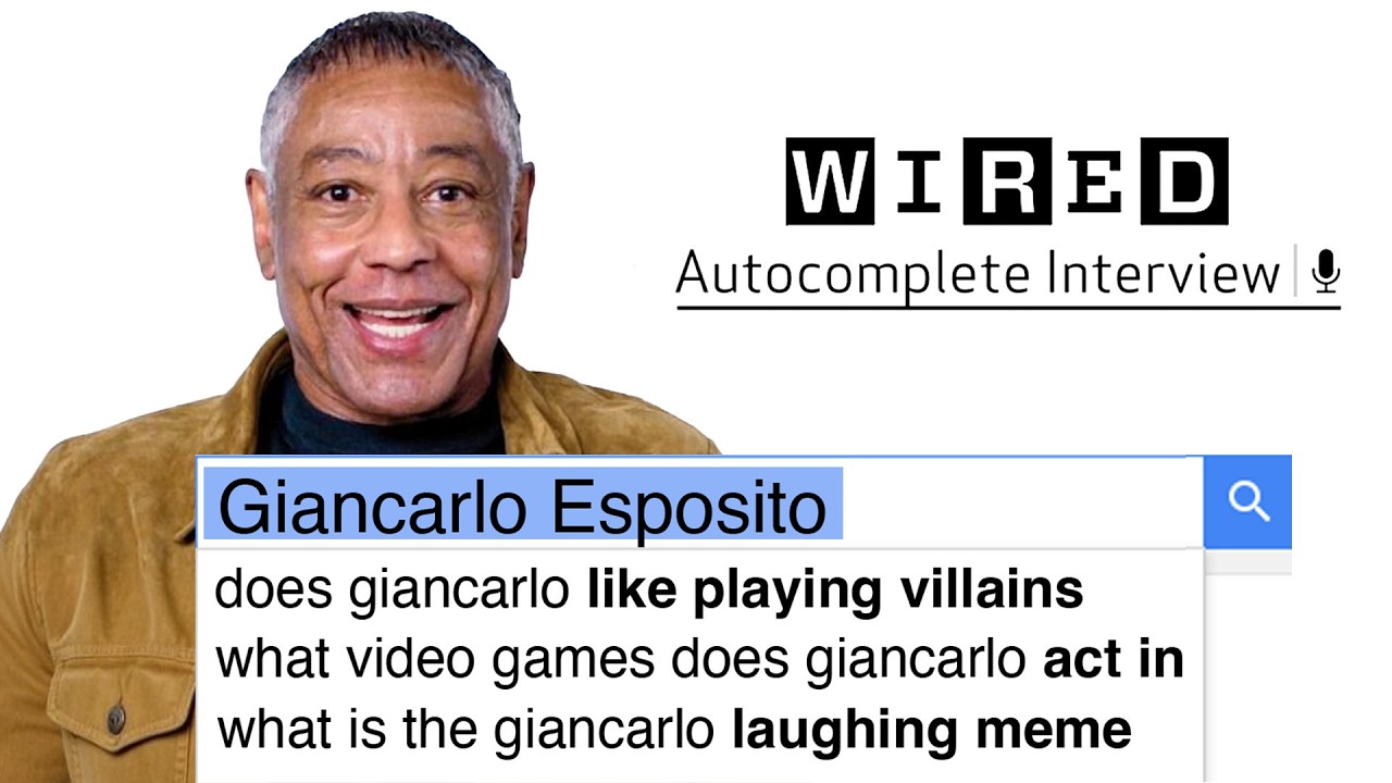 Giancarlo Esposito Answers The Web's Most Searched Questions | WIRED