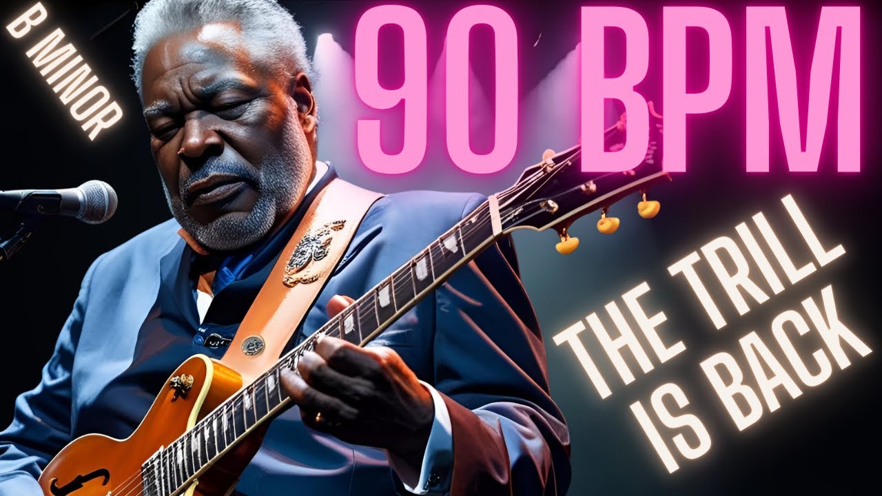 B.B. King - The Trill is Gone - The Best Studio Backing Track (B min Jamtrack)
