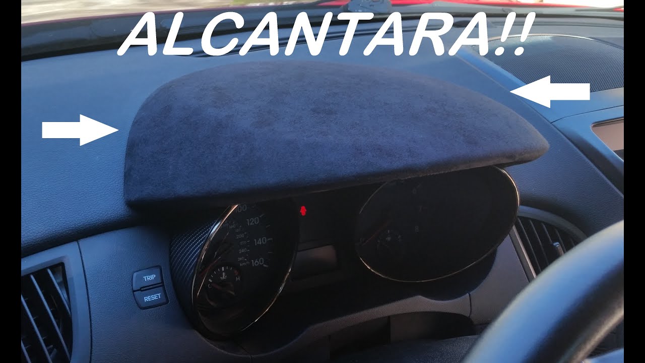 Genesis Coupe Alcantara Interior Trim Install: Gauge Bezel Wrap