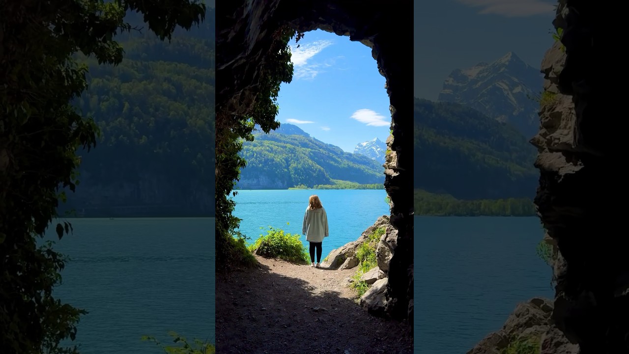 📍Walensee, Switzerland 🇨🇭Follow me for daily Swiss Content 🇨🇭