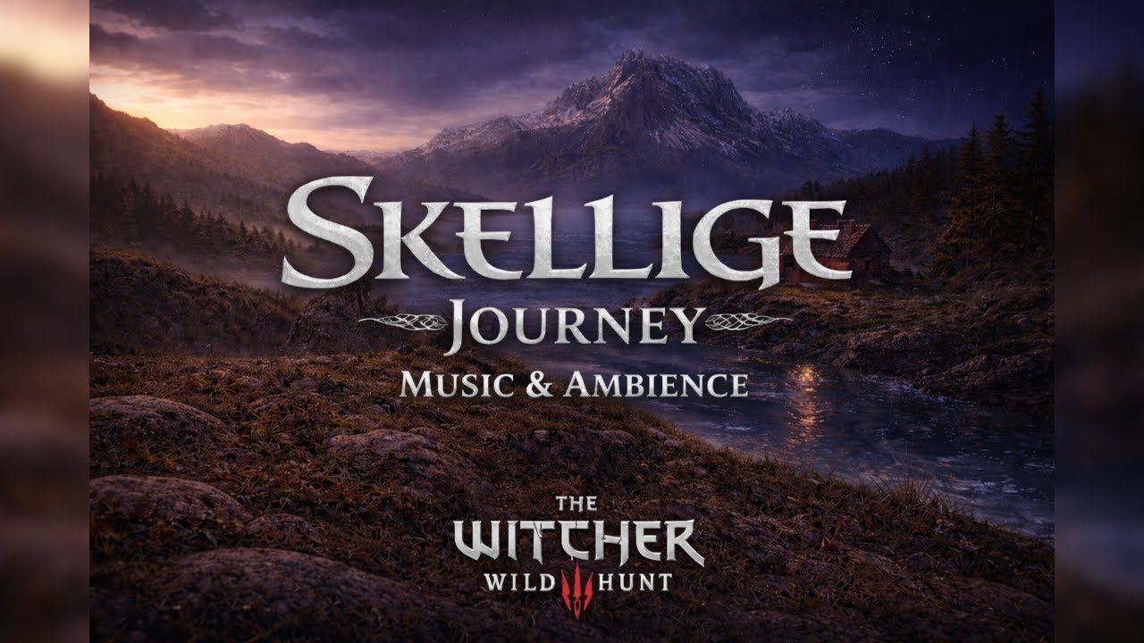 Skellige | Calm Music & Natural Ambience | A Witcher-Inspired Journey