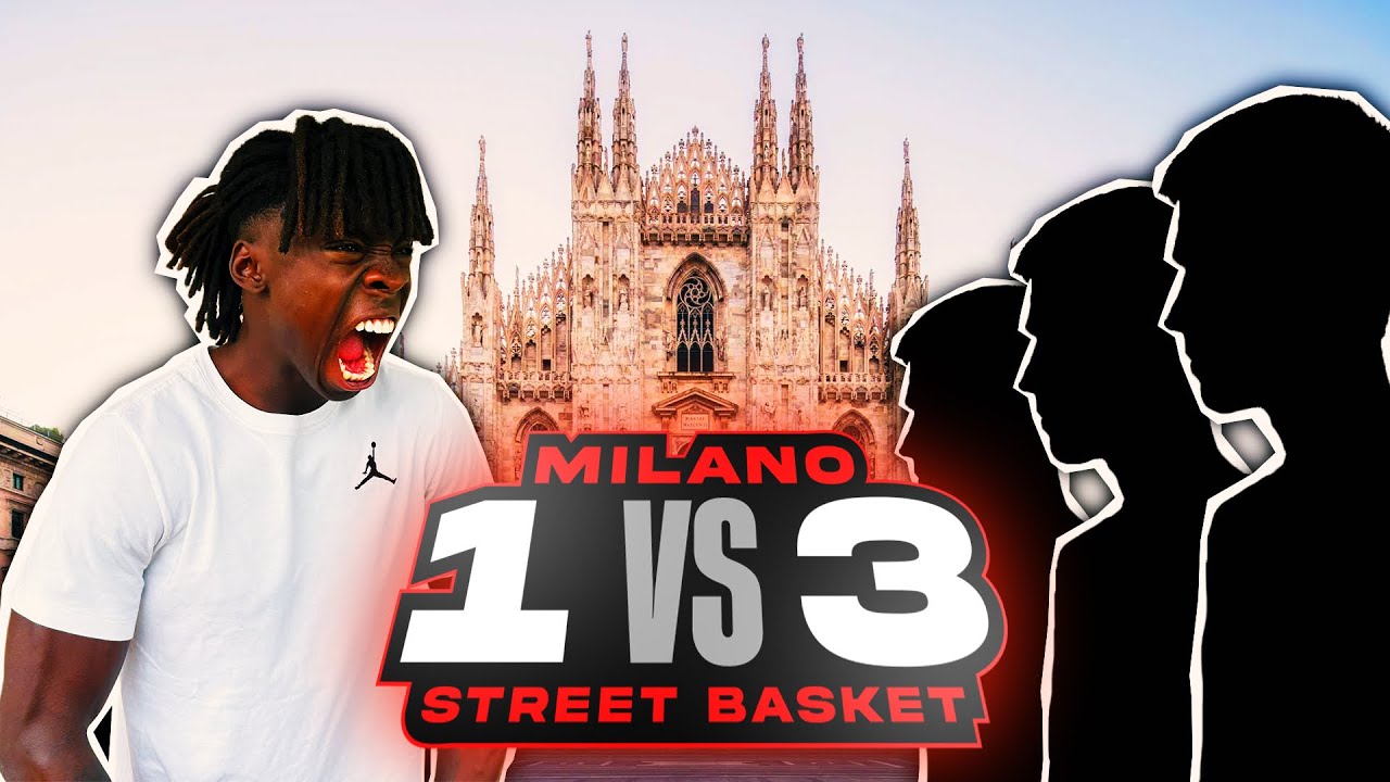 Ho sfidato 3 sconosciuti 1v1! | MILANO