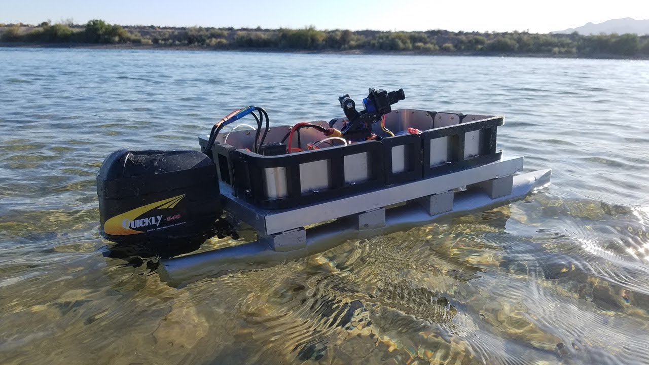 RC Pontoon Boat Build (DIY From Scratch)