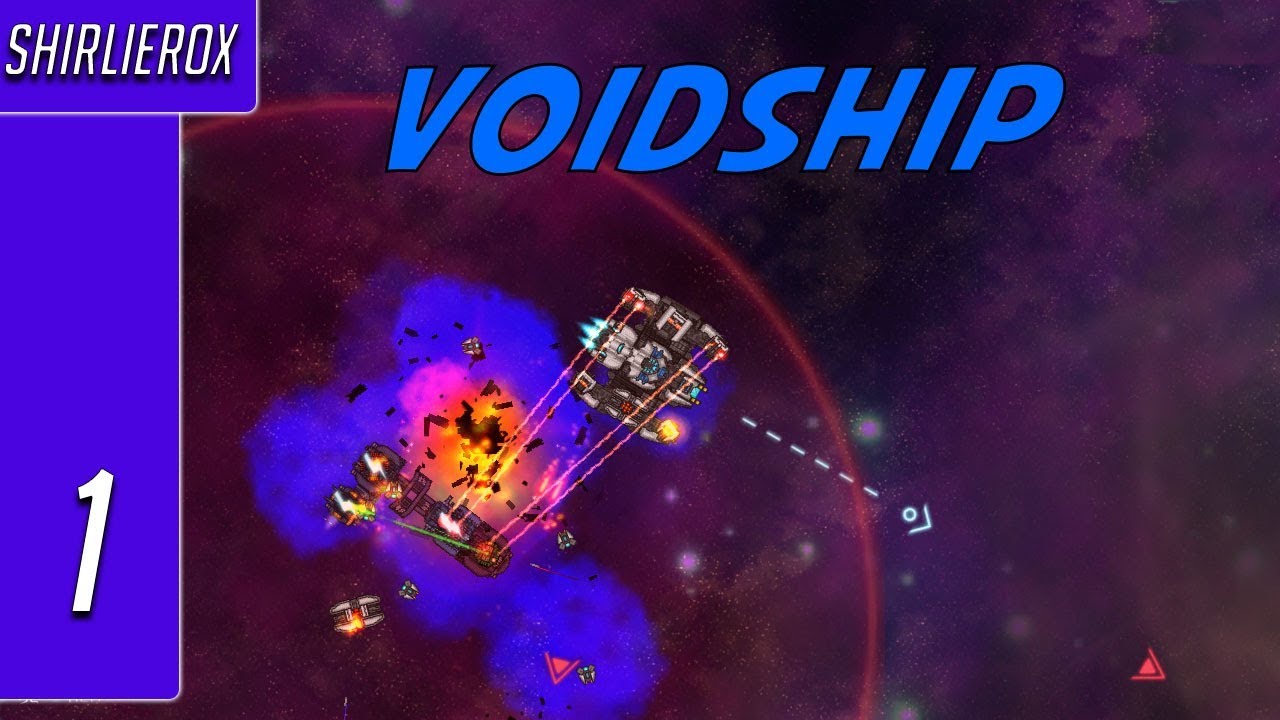 VoidShip -  2D space exploration ship building - Let's Play voidship game