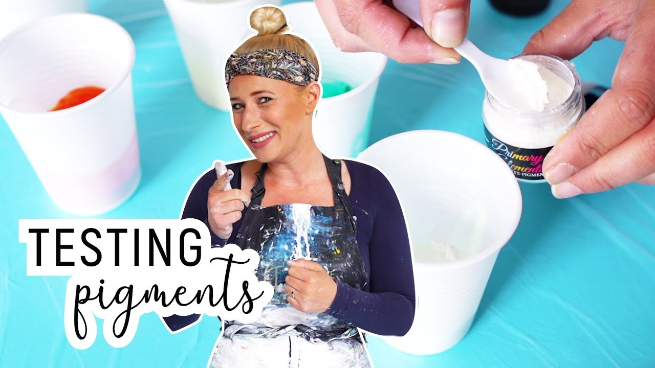 Fluid Painting with ColourArte Pigments 😍 Surprising RESULTS! | Product Testing
