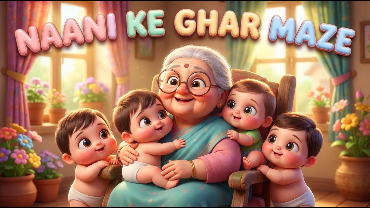 नानी के घर जाएंगे 2🎵 | Hindi Kids Rhyme | Nursery Poem | Baby Toons