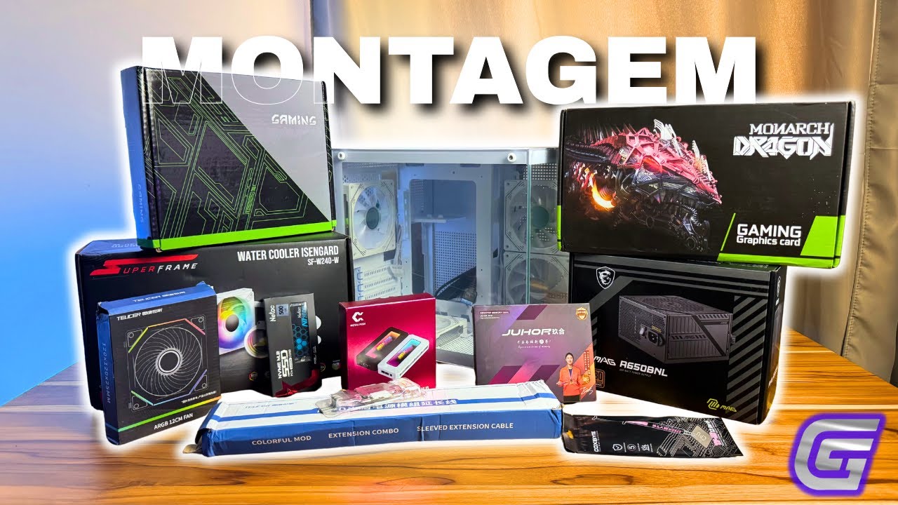 GUIA - COMO MONTAR UM PC GAMER EM 2026 NA SUA CASA! - PASSO A PASSO