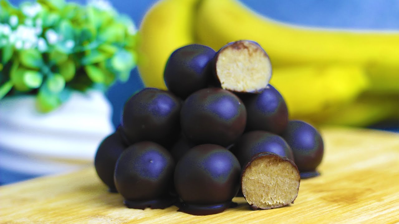 Шоколадные ПП конфеты! Высокобелковый рецепт без глютена, без сахара!