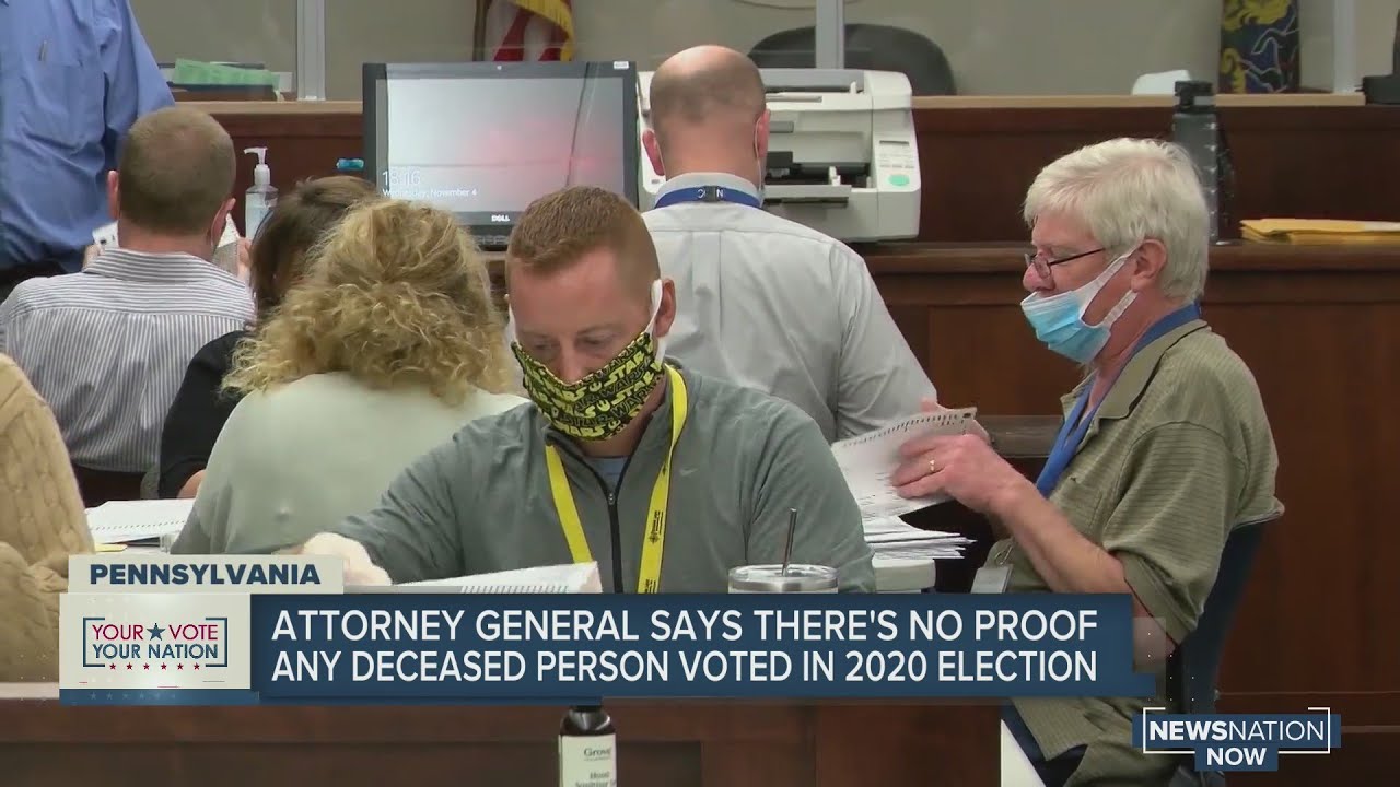 PA dead voters